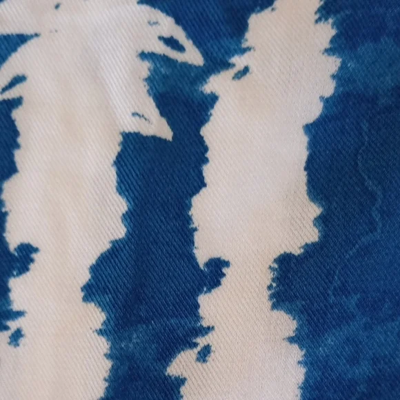 Ruby Rd. Floral Striped Blouse - Blue, Pink, White - Picture 8 of 15